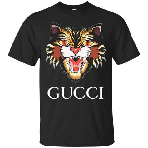 gucci cat t shirt replica|faux t shirt gucci.